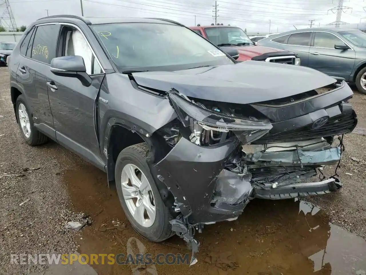1 fotografías del automóvil dañado 2T3RWRFV9LW058377 TOYOTA RAV4 2020