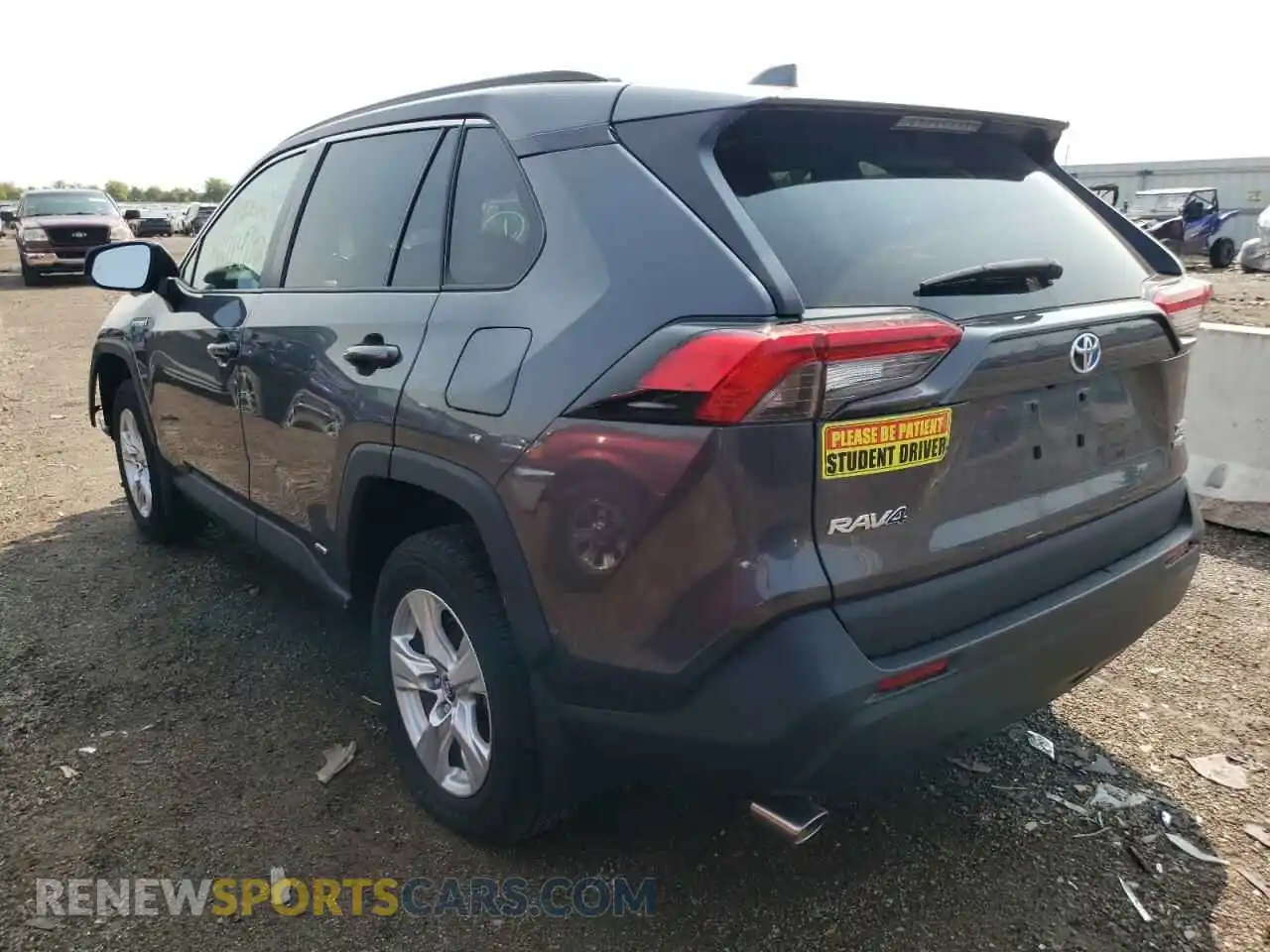 3 fotografías del automóvil dañado 2T3RWRFV9LW058377 TOYOTA RAV4 2020