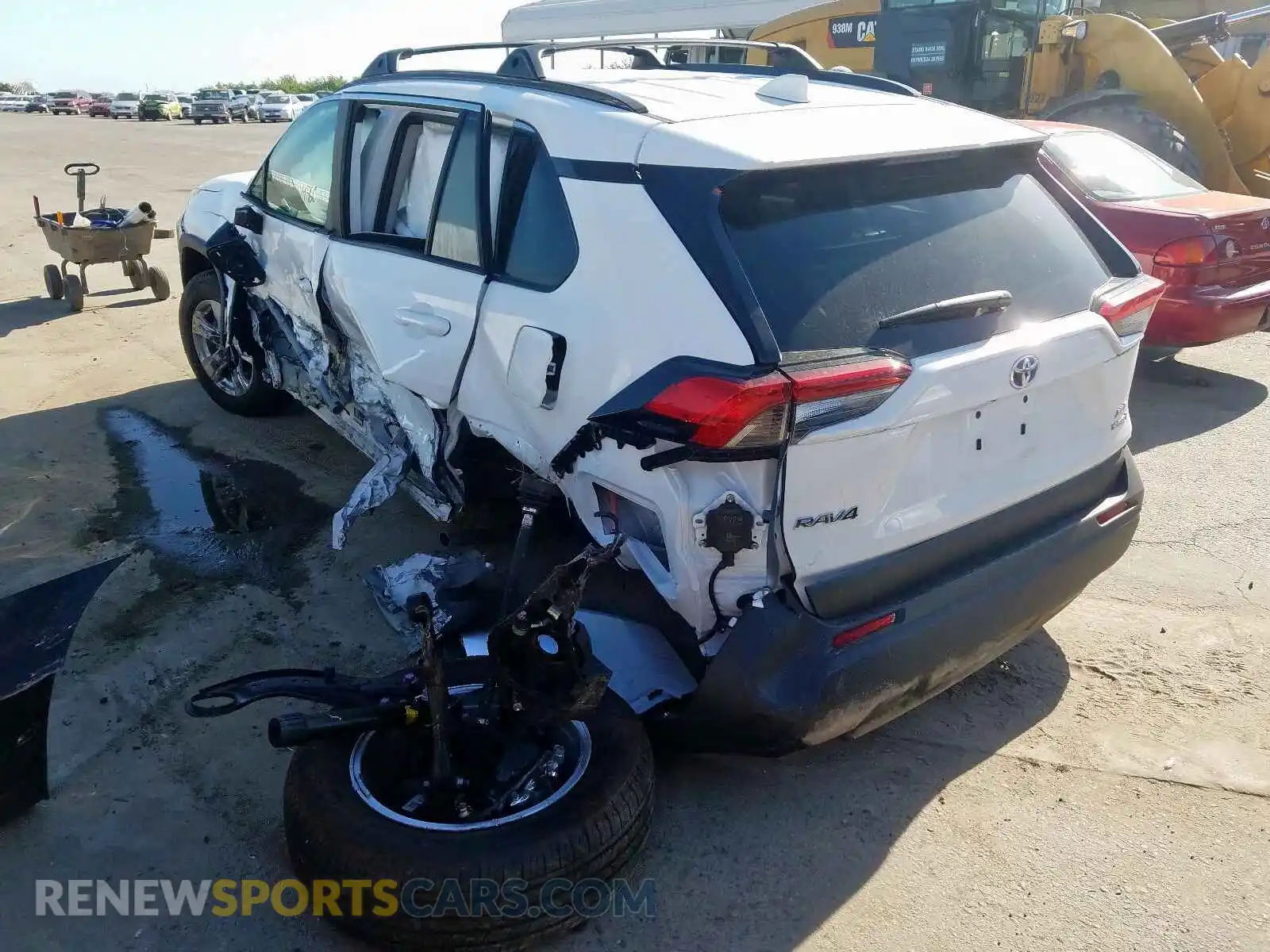 3 Photograph of a damaged car 2T3RWRFV9LW064034 TOYOTA RAV4 2020
