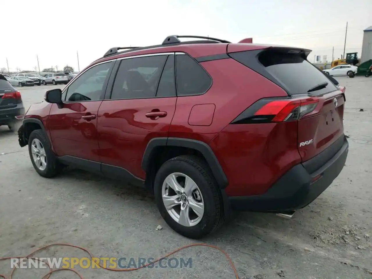 2 Photograph of a damaged car 2T3W1RFV0LC038697 TOYOTA RAV4 2020