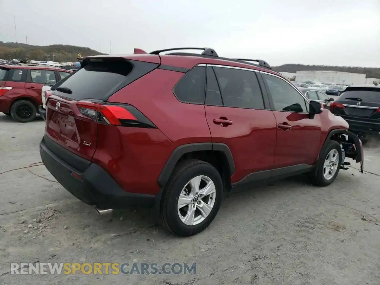 3 Photograph of a damaged car 2T3W1RFV0LC038697 TOYOTA RAV4 2020