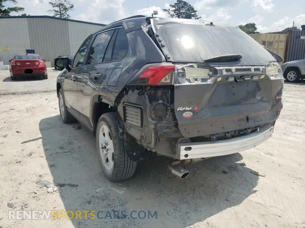 3 Photograph of a damaged car 2T3W1RFV0LC046198 TOYOTA RAV4 2020