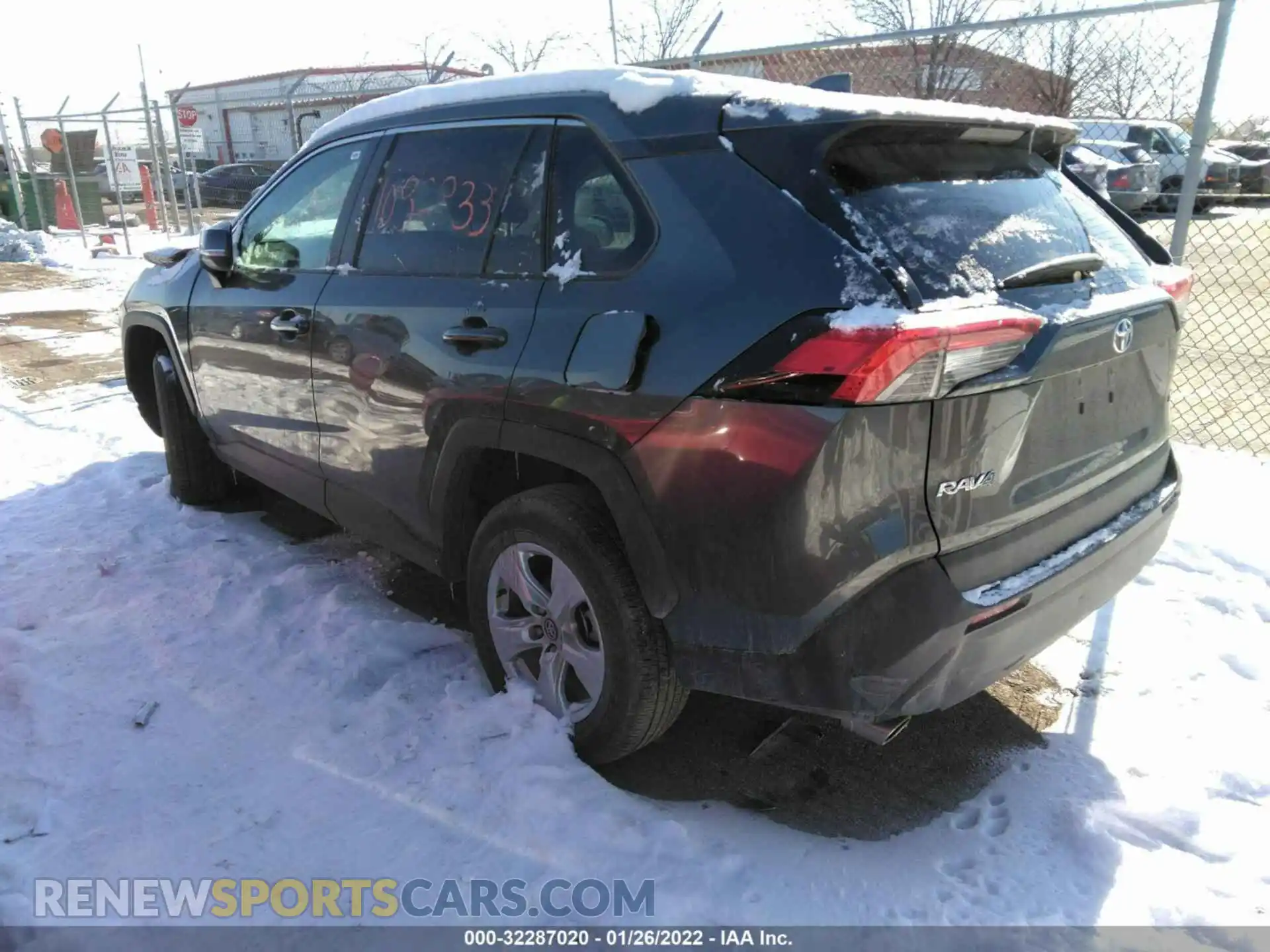 3 Photograph of a damaged car 2T3W1RFV0LC052874 TOYOTA RAV4 2020