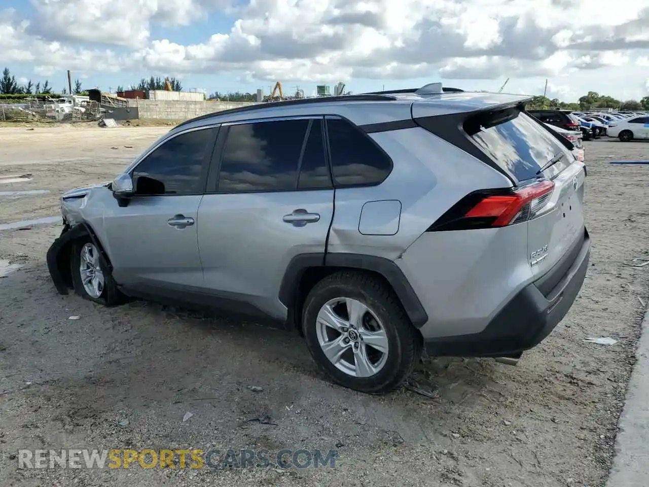 2 Photograph of a damaged car 2T3W1RFV0LC058271 TOYOTA RAV4 2020