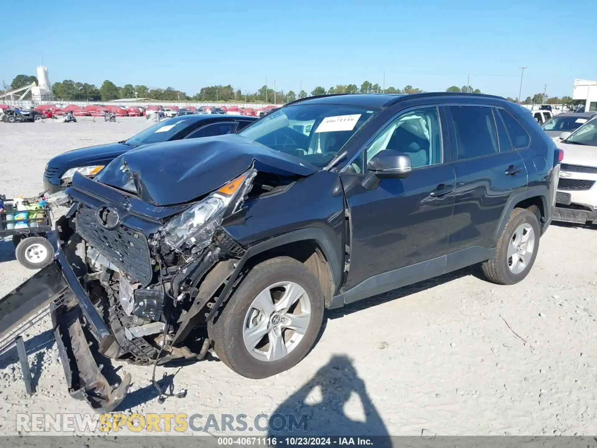 2 Photograph of a damaged car 2T3W1RFV0LC062501 TOYOTA RAV4 2020