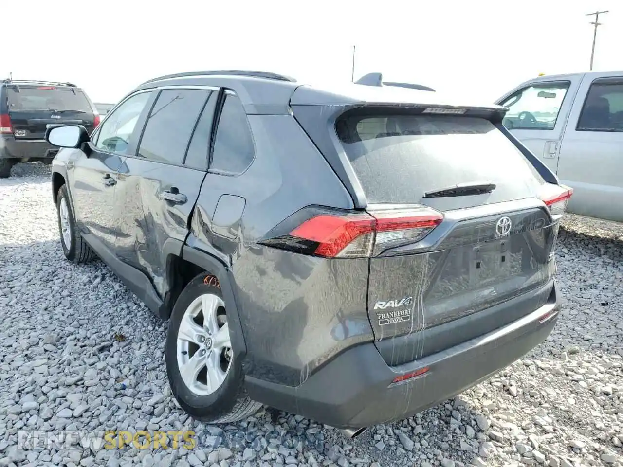 3 Photograph of a damaged car 2T3W1RFV0LC072249 TOYOTA RAV4 2020
