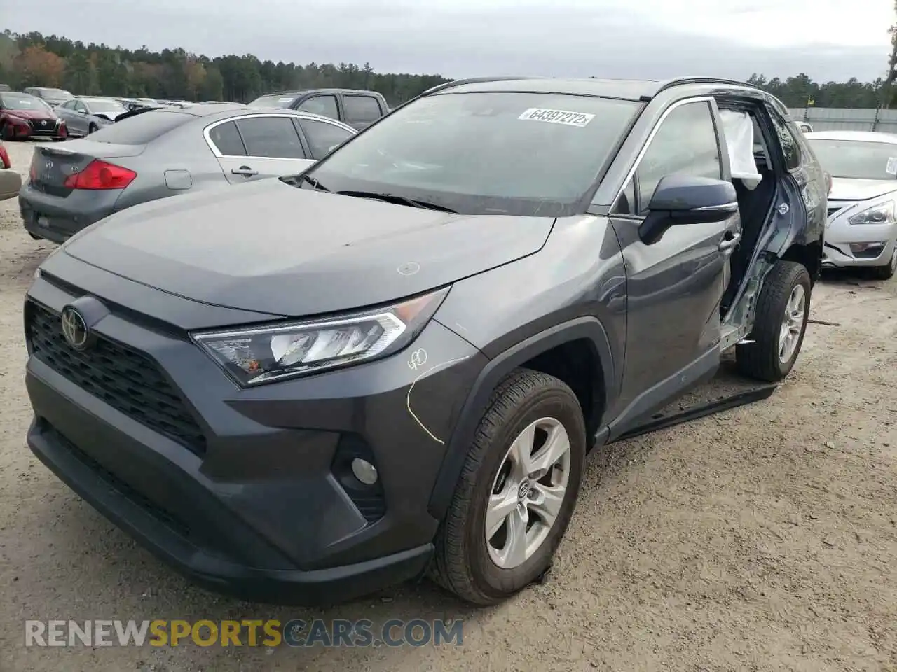 2 Photograph of a damaged car 2T3W1RFV0LC082716 TOYOTA RAV4 2020