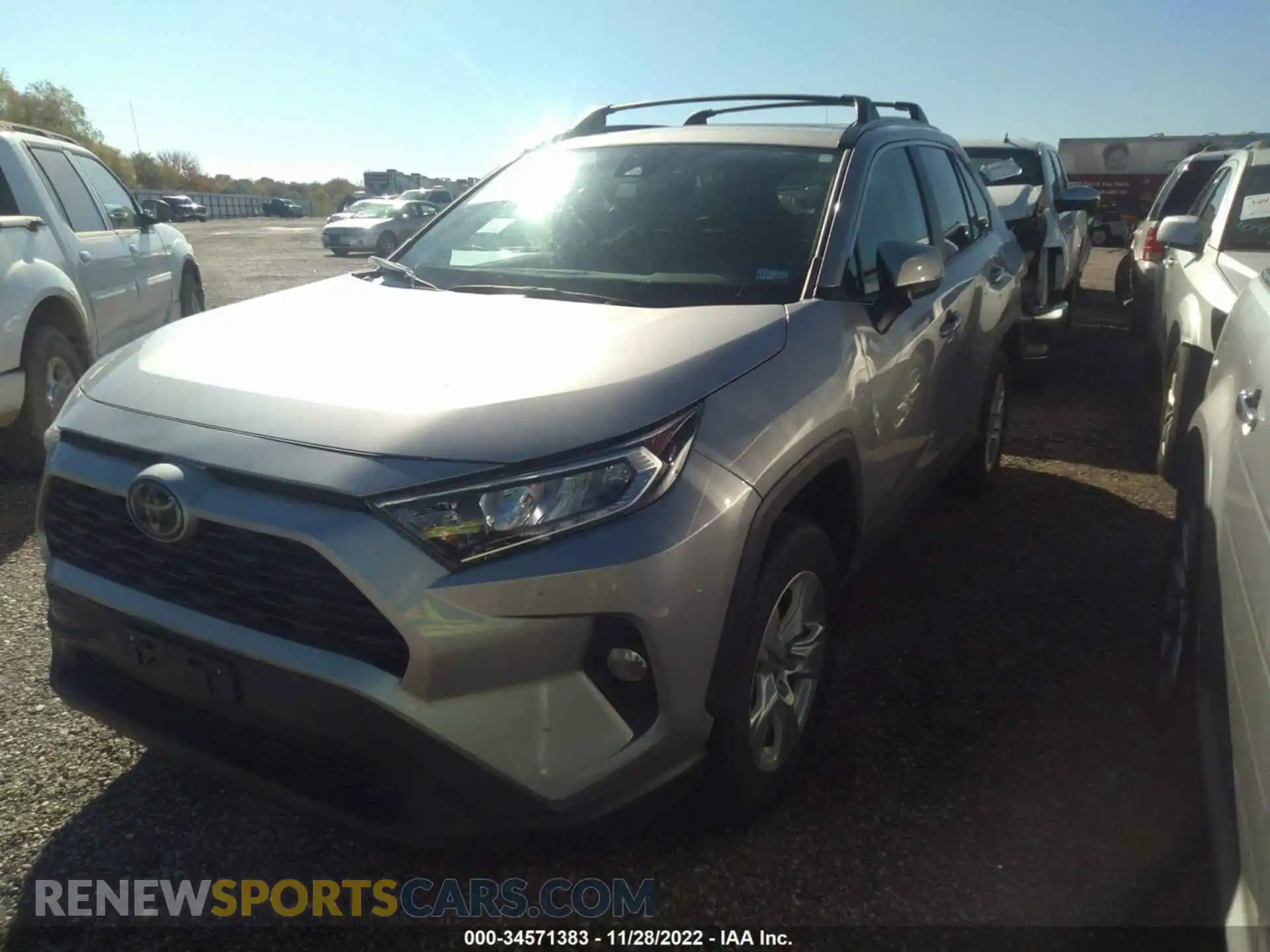 2 Фотография поврежденного автомобиля 2T3W1RFV0LW089017 TOYOTA RAV4 2020