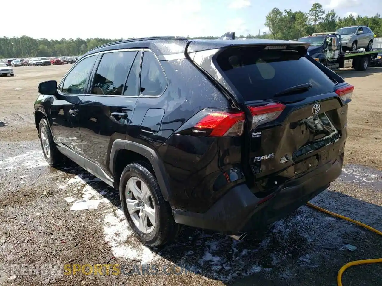 3 fotografías del automóvil dañado 2T3W1RFV1LC070607 TOYOTA RAV4 2020