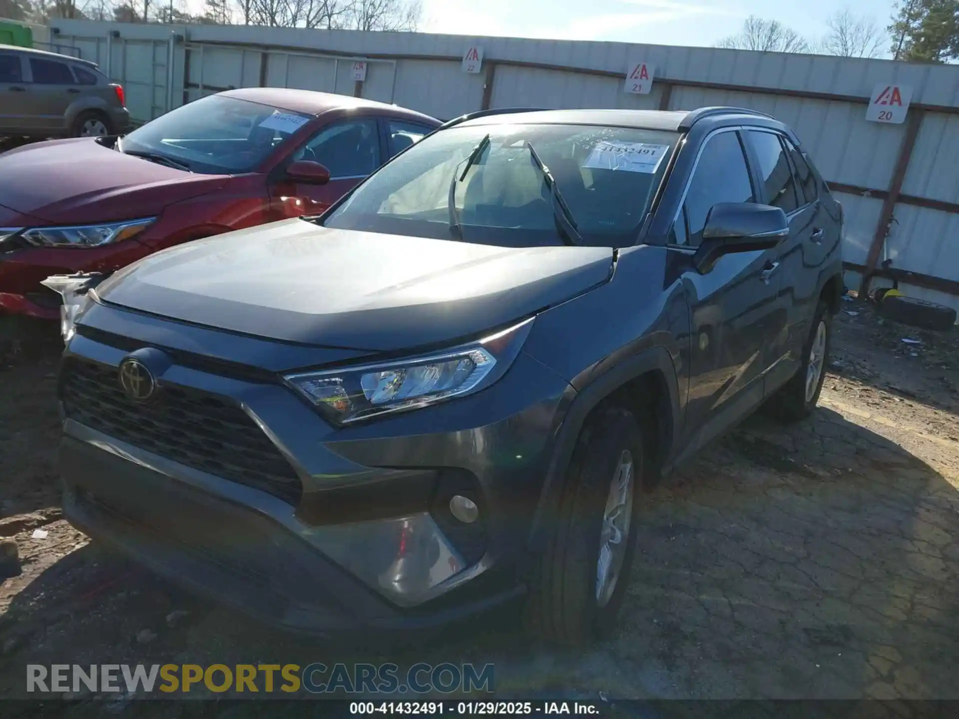 2 Photograph of a damaged car 2T3W1RFV1LC071157 TOYOTA RAV4 2020