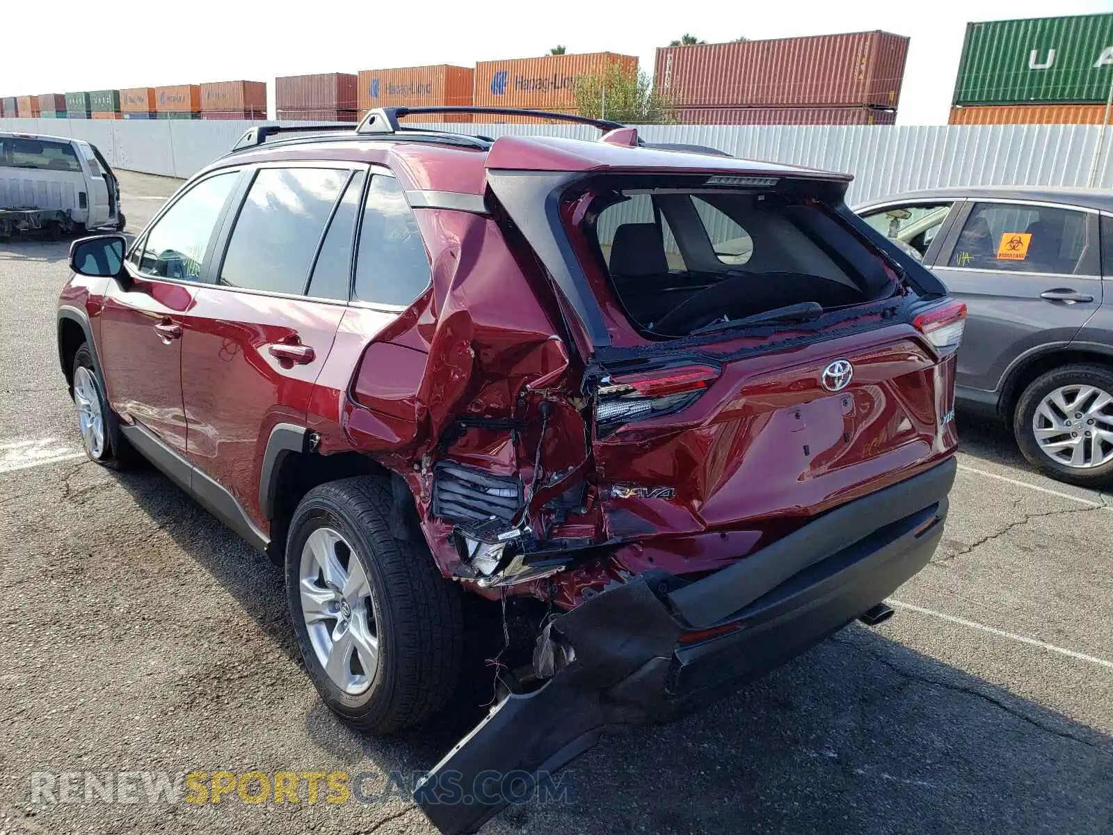 3 Photograph of a damaged car 2T3W1RFV1LW081248 TOYOTA RAV4 2020