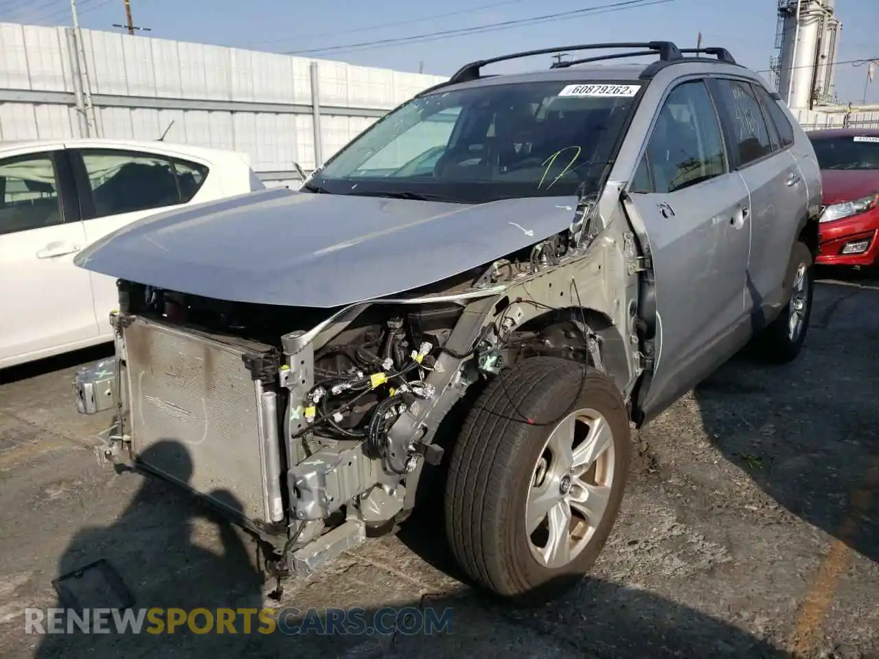 2 Photograph of a damaged car 2T3W1RFV1LW097188 TOYOTA RAV4 2020