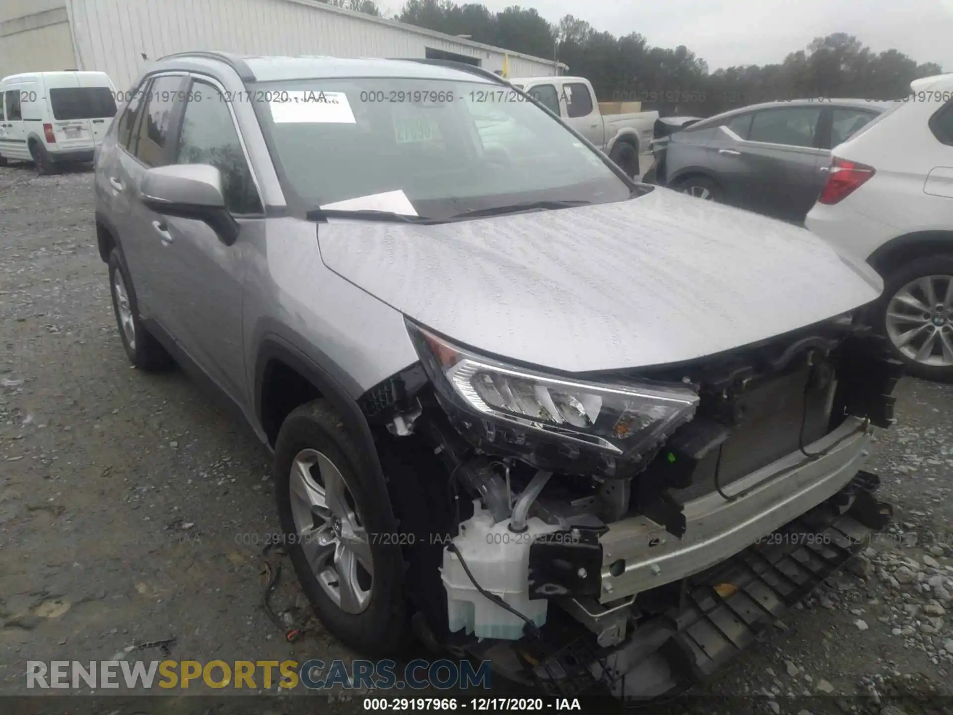 1 Photograph of a damaged car 2T3W1RFV3LC059771 TOYOTA RAV4 2020