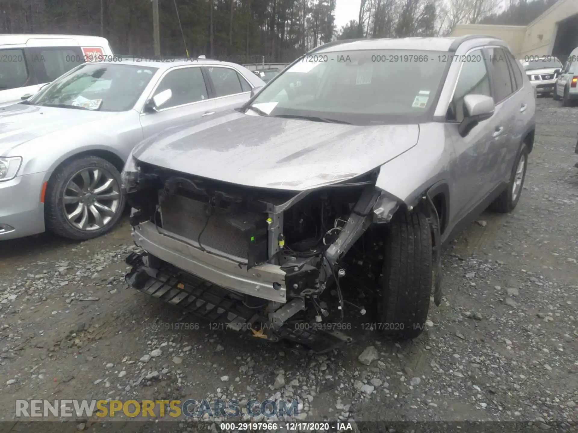 2 Photograph of a damaged car 2T3W1RFV3LC059771 TOYOTA RAV4 2020