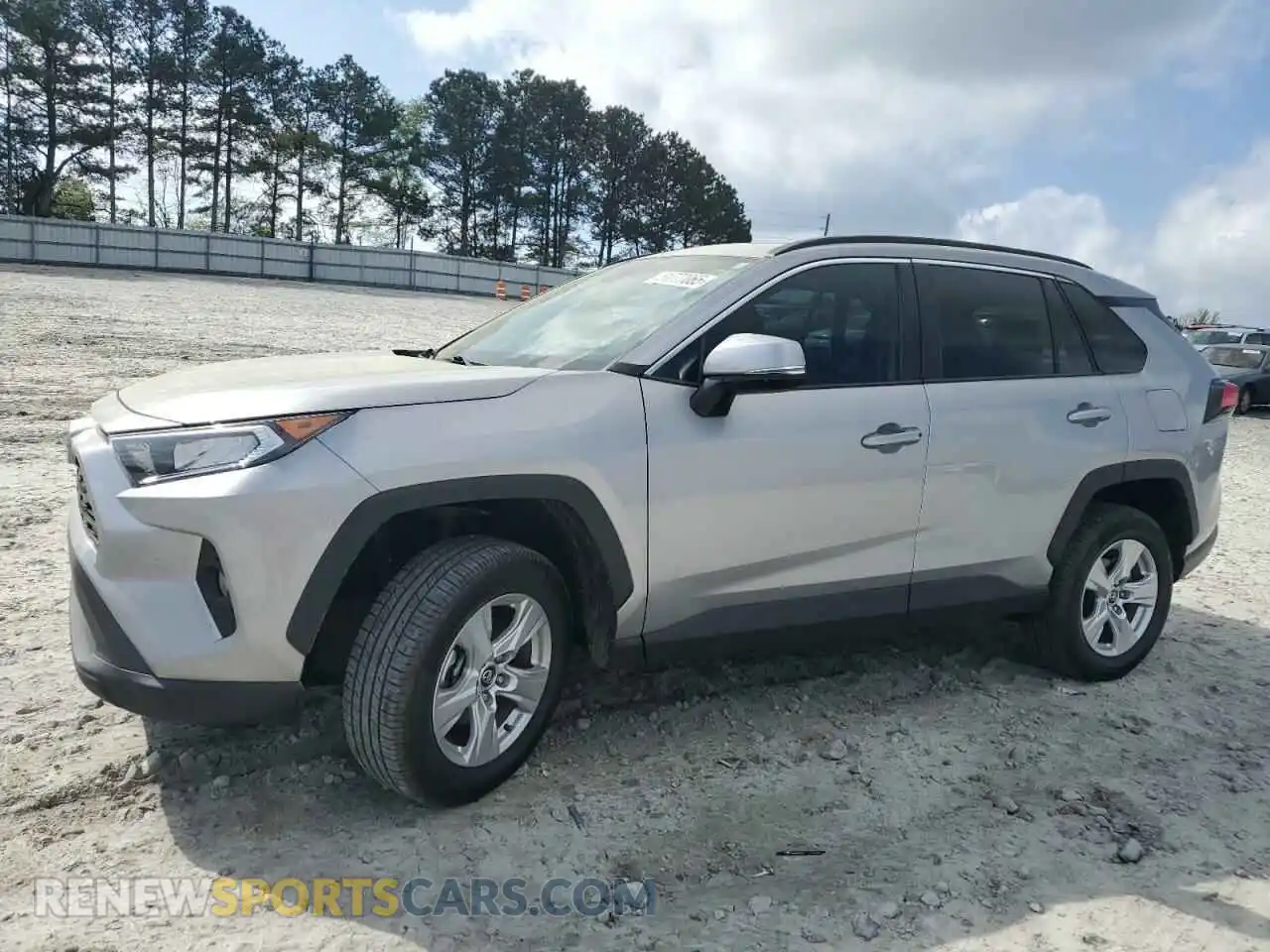 1 Photograph of a damaged car 2T3W1RFV3LC070687 TOYOTA RAV4 2020