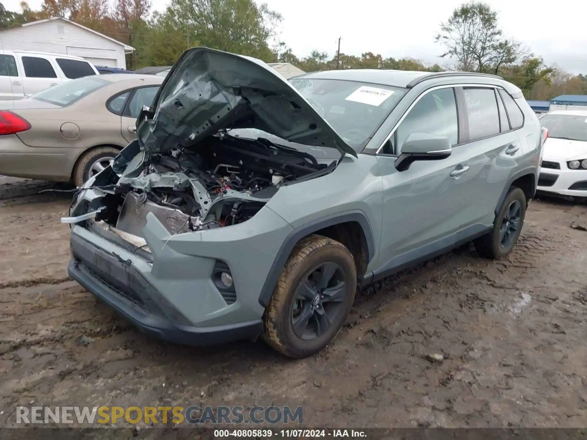 2 Photograph of a damaged car 2T3W1RFV3LW059719 TOYOTA RAV4 2020