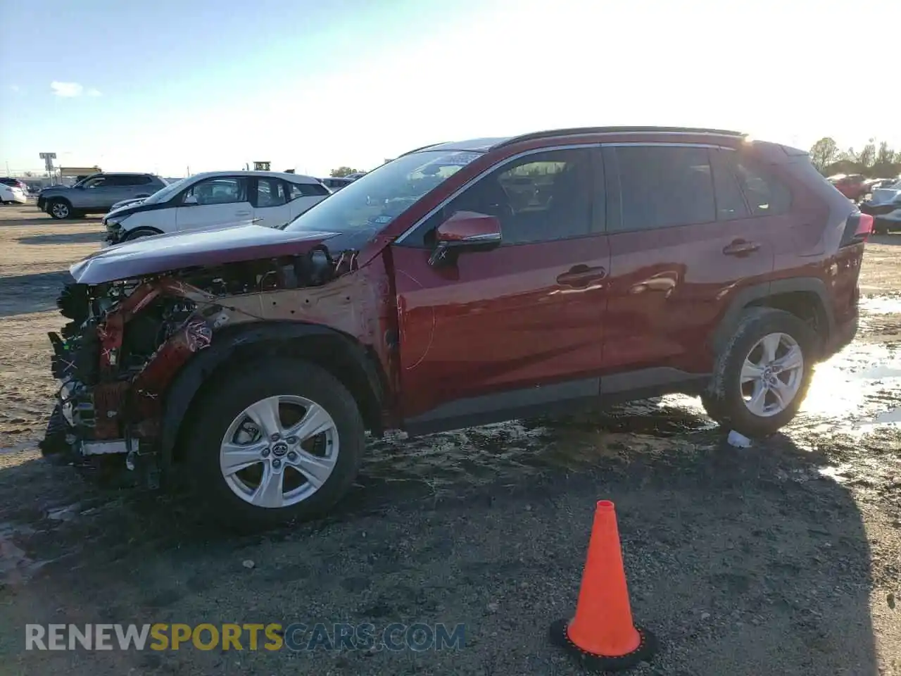 1 fotografías del automóvil dañado 2T3W1RFV3LW076987 TOYOTA RAV4 2020