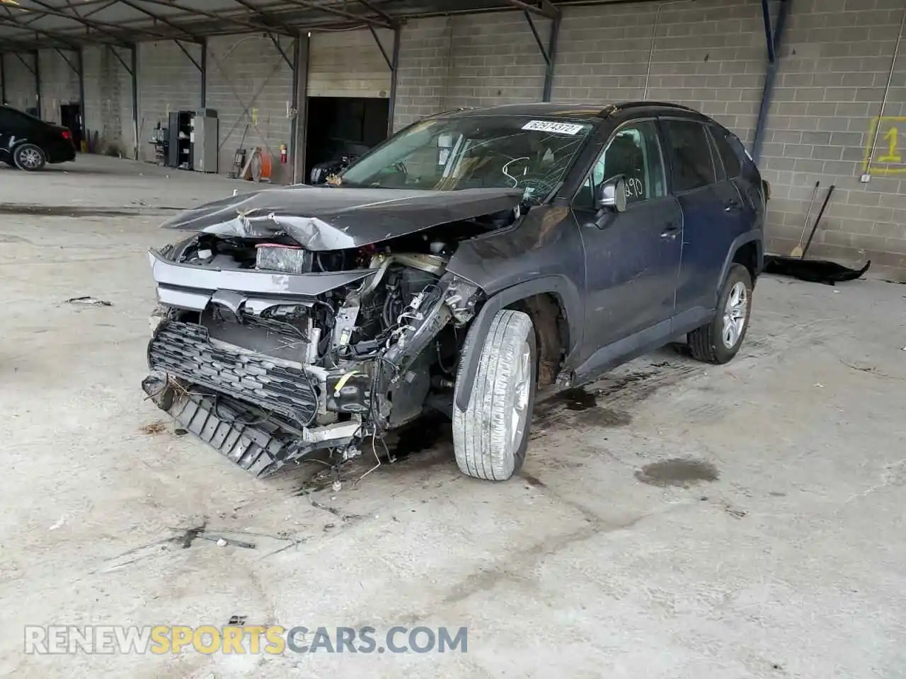 2 Фотография поврежденного автомобиля 2T3W1RFV4LC034989 TOYOTA RAV4 2020