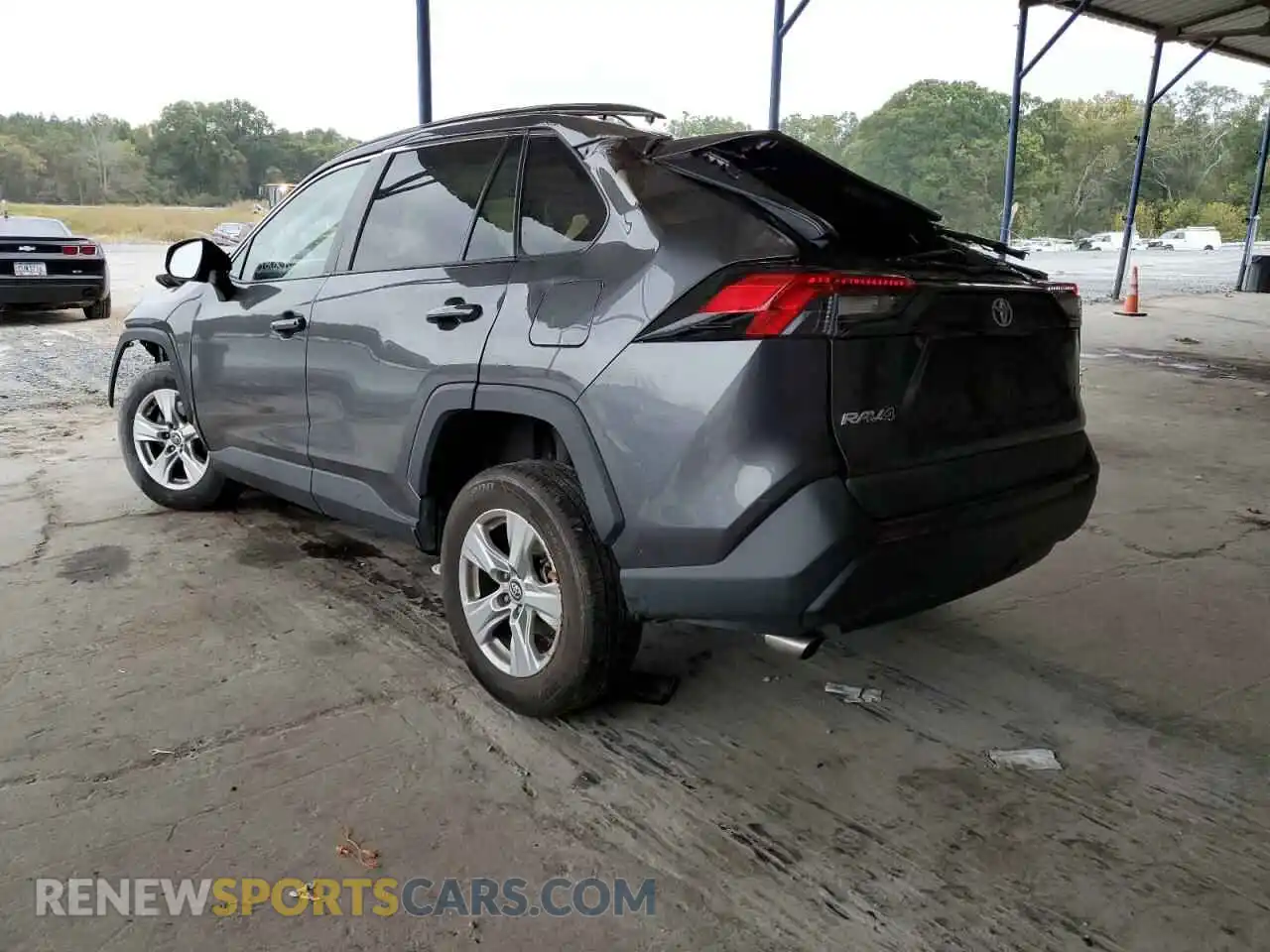 3 Фотография поврежденного автомобиля 2T3W1RFV4LC034989 TOYOTA RAV4 2020