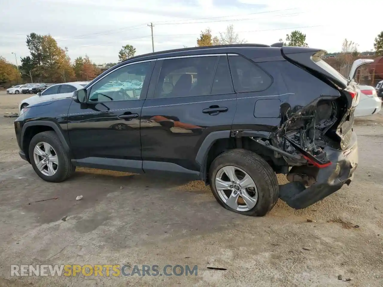 2 Photograph of a damaged car 2T3W1RFV4LC055695 TOYOTA RAV4 2020