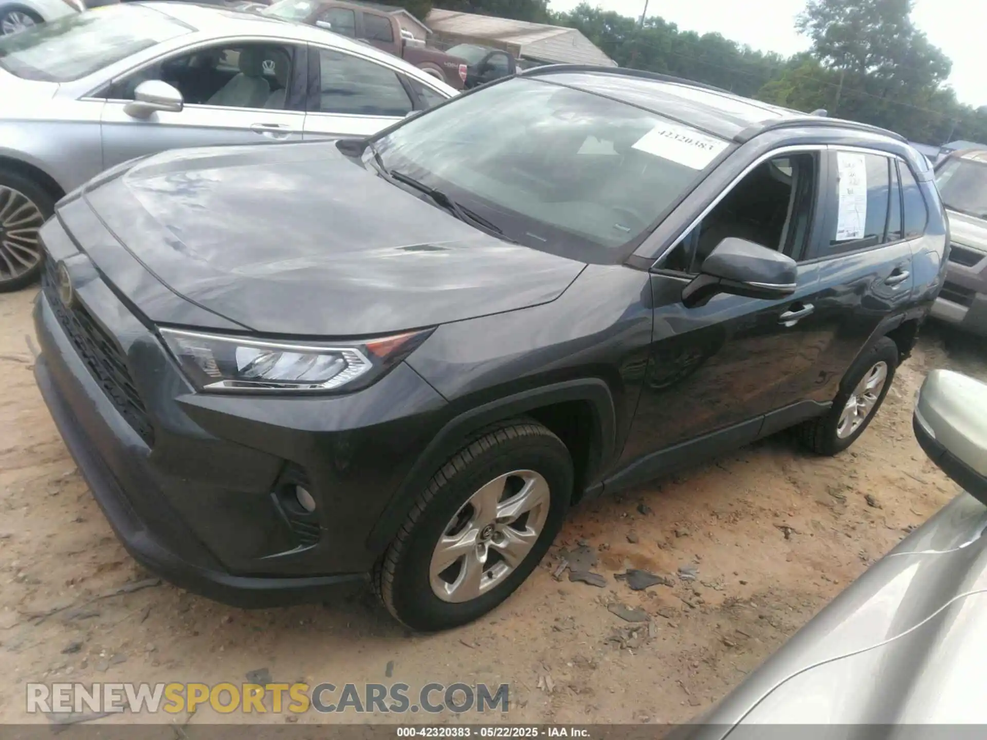 2 Photograph of a damaged car 2T3W1RFV4LC069984 TOYOTA RAV4 2020