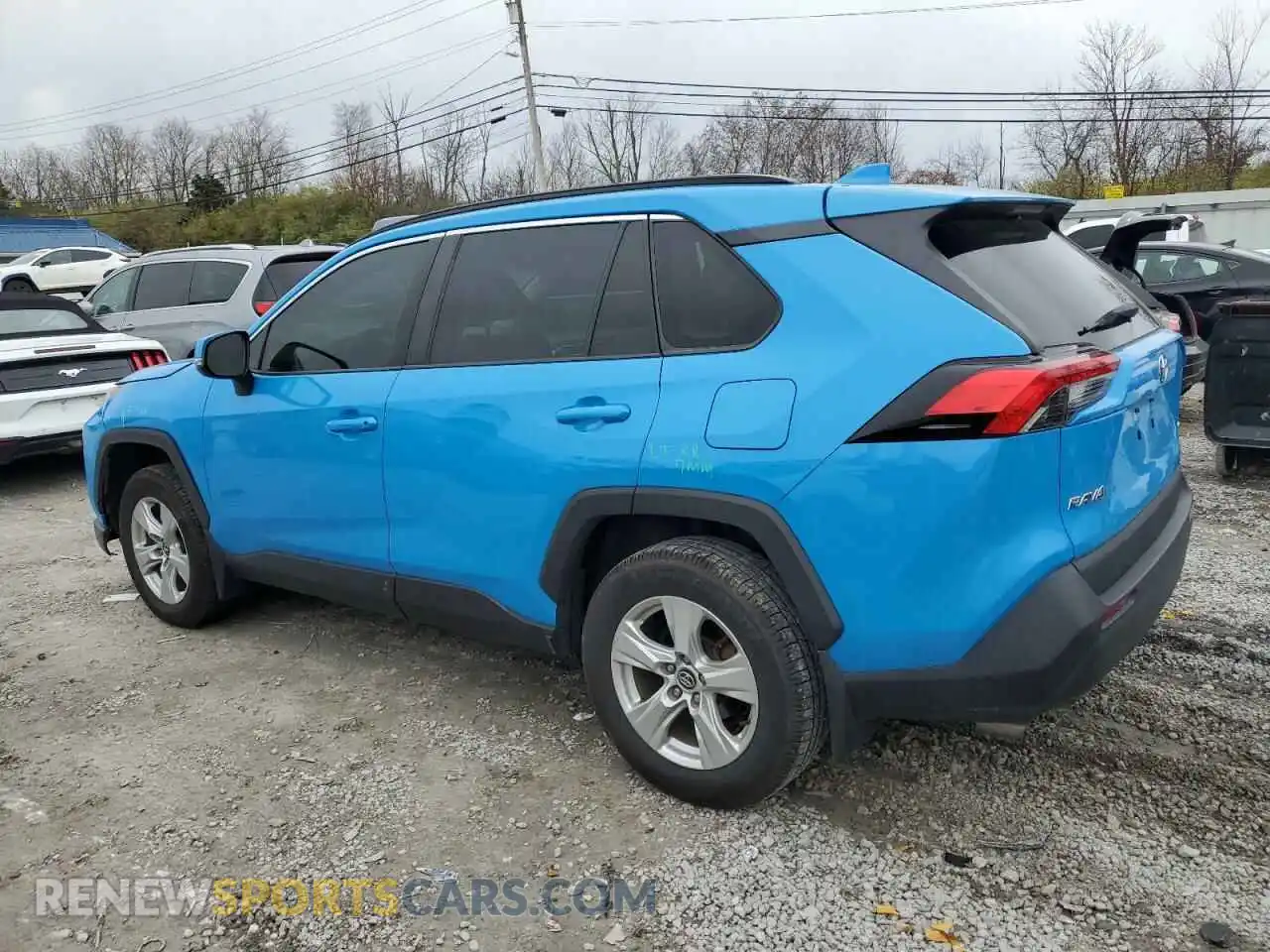 2 Photograph of a damaged car 2T3W1RFV4LC073405 TOYOTA RAV4 2020