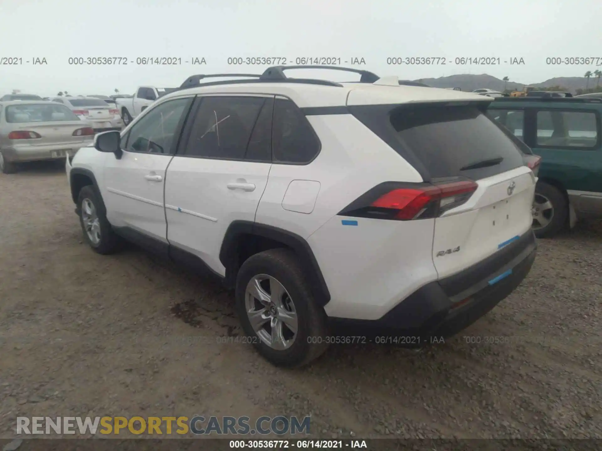 3 Photograph of a damaged car 2T3W1RFV4LW089988 TOYOTA RAV4 2020
