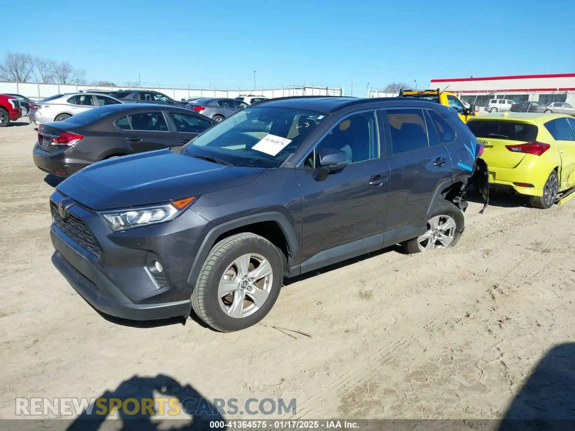 2 Photograph of a damaged car 2T3W1RFV4LW093992 TOYOTA RAV4 2020