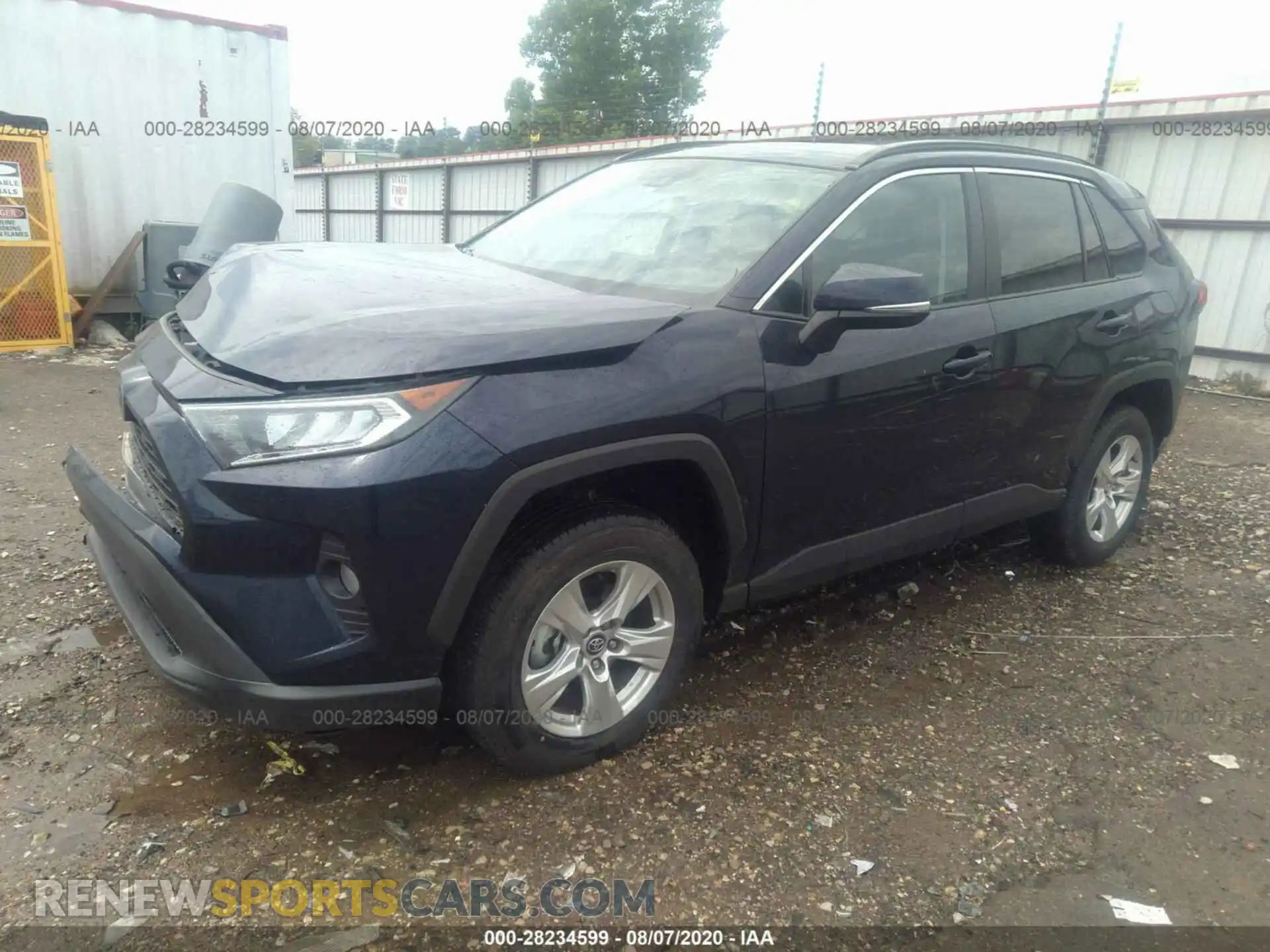 2 Photograph of a damaged car 2T3W1RFV5LC047380 TOYOTA RAV4 2020