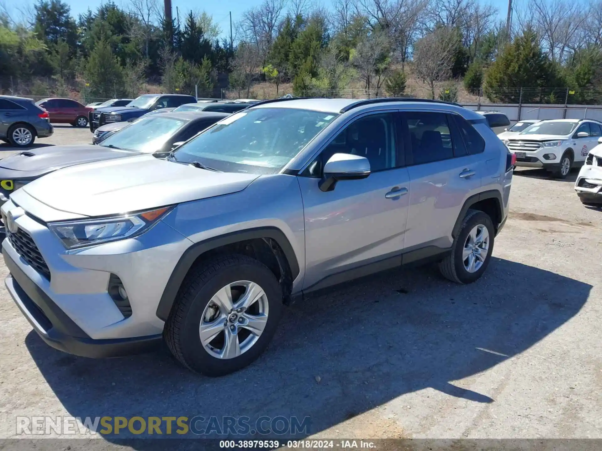 2 Photograph of a damaged car 2T3W1RFV5LC079035 TOYOTA RAV4 2020
