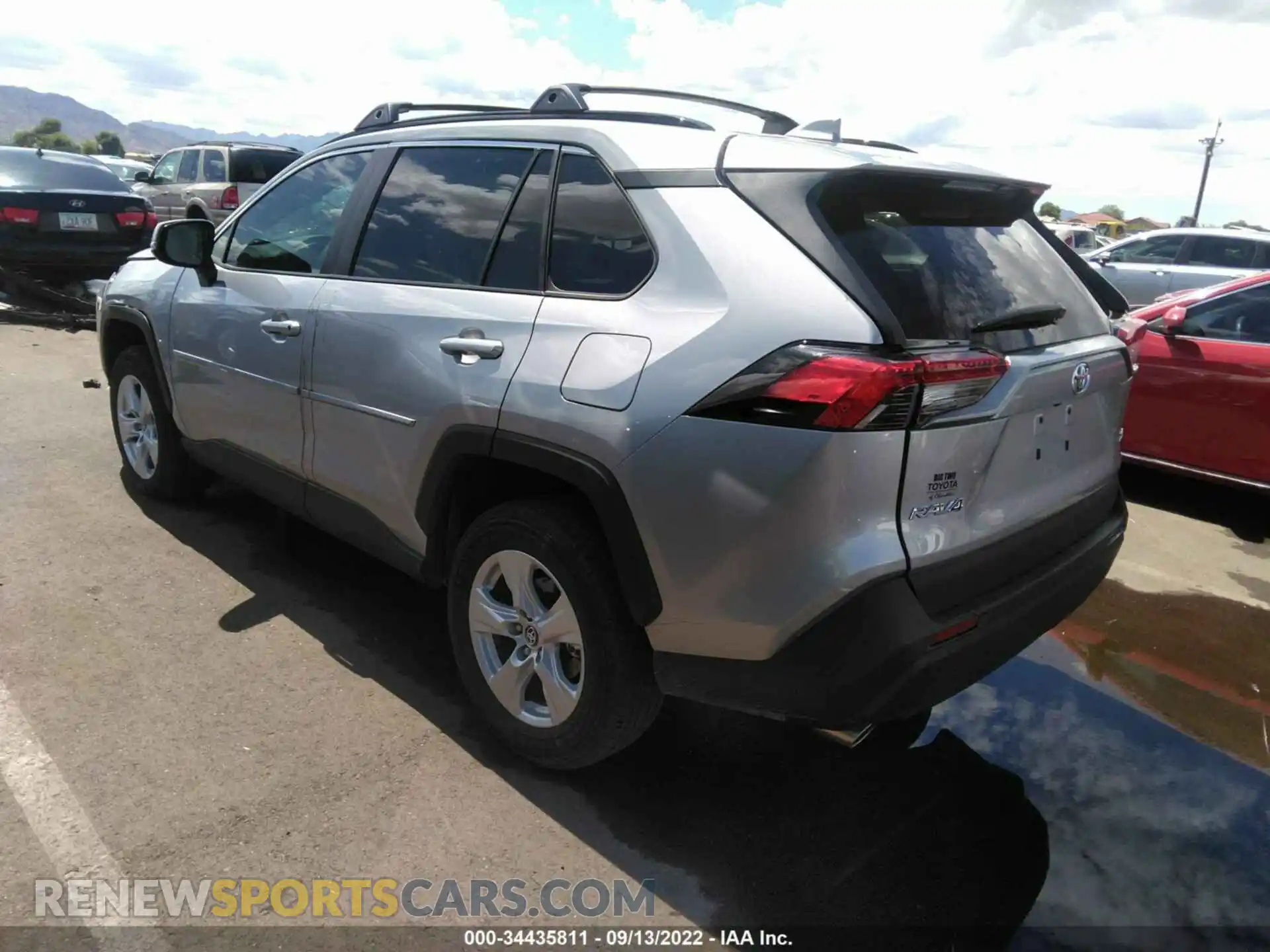 3 fotografías del automóvil dañado 2T3W1RFV5LC079536 TOYOTA RAV4 2020