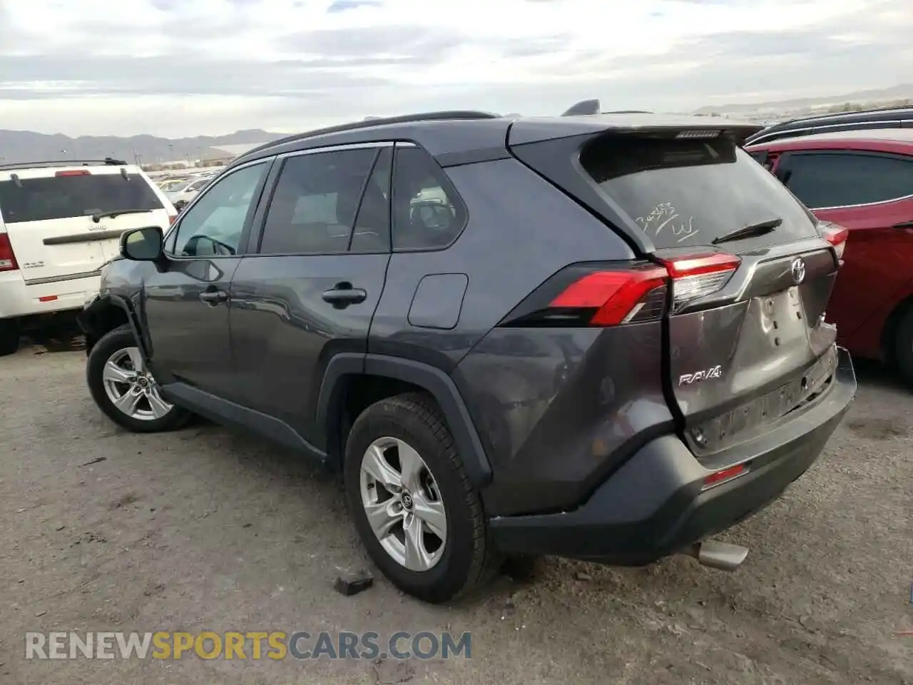 2 Photograph of a damaged car 2T3W1RFV6LC058727 TOYOTA RAV4 2020