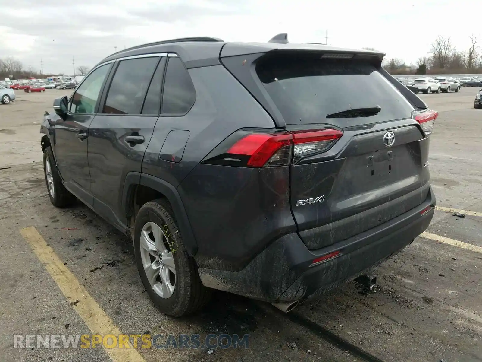 3 Photograph of a damaged car 2T3W1RFV6LC078198 TOYOTA RAV4 2020