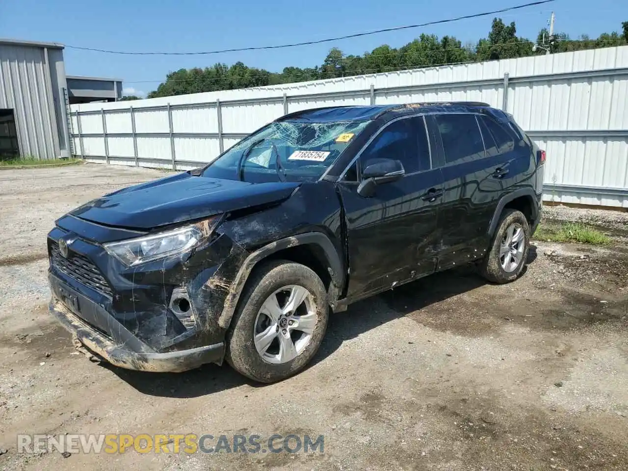1 Photograph of a damaged car 2T3W1RFV7LC035876 TOYOTA RAV4 2020