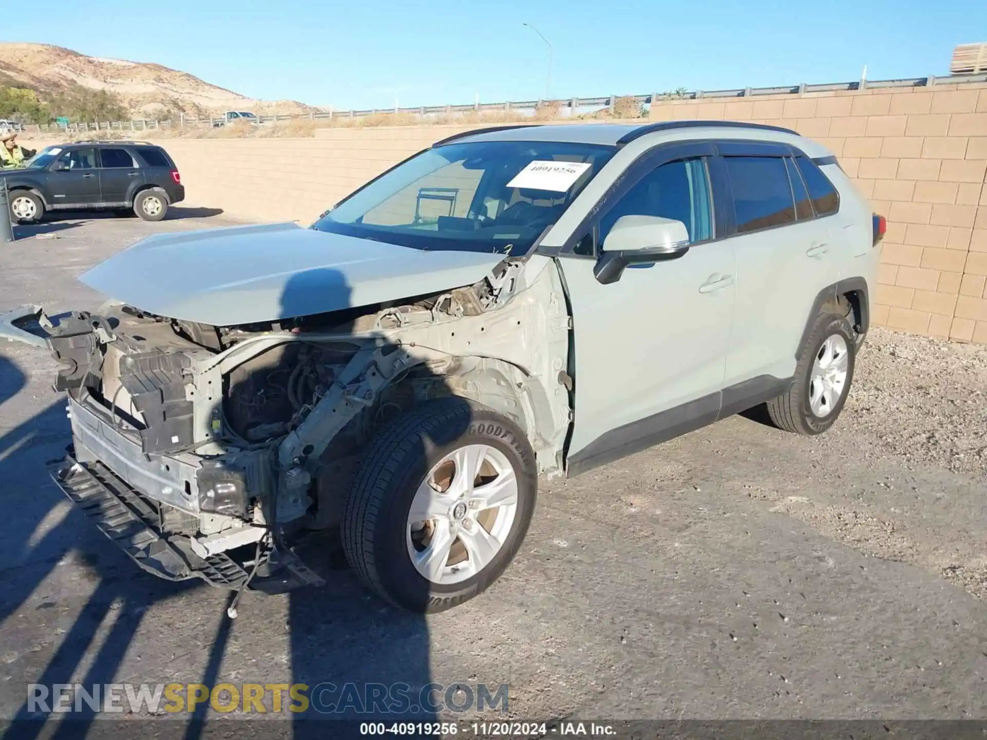 2 Photograph of a damaged car 2T3W1RFV7LC045954 TOYOTA RAV4 2020