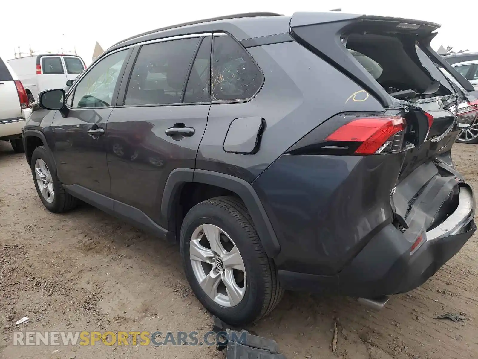 3 Photograph of a damaged car 2T3W1RFV7LC051804 TOYOTA RAV4 2020