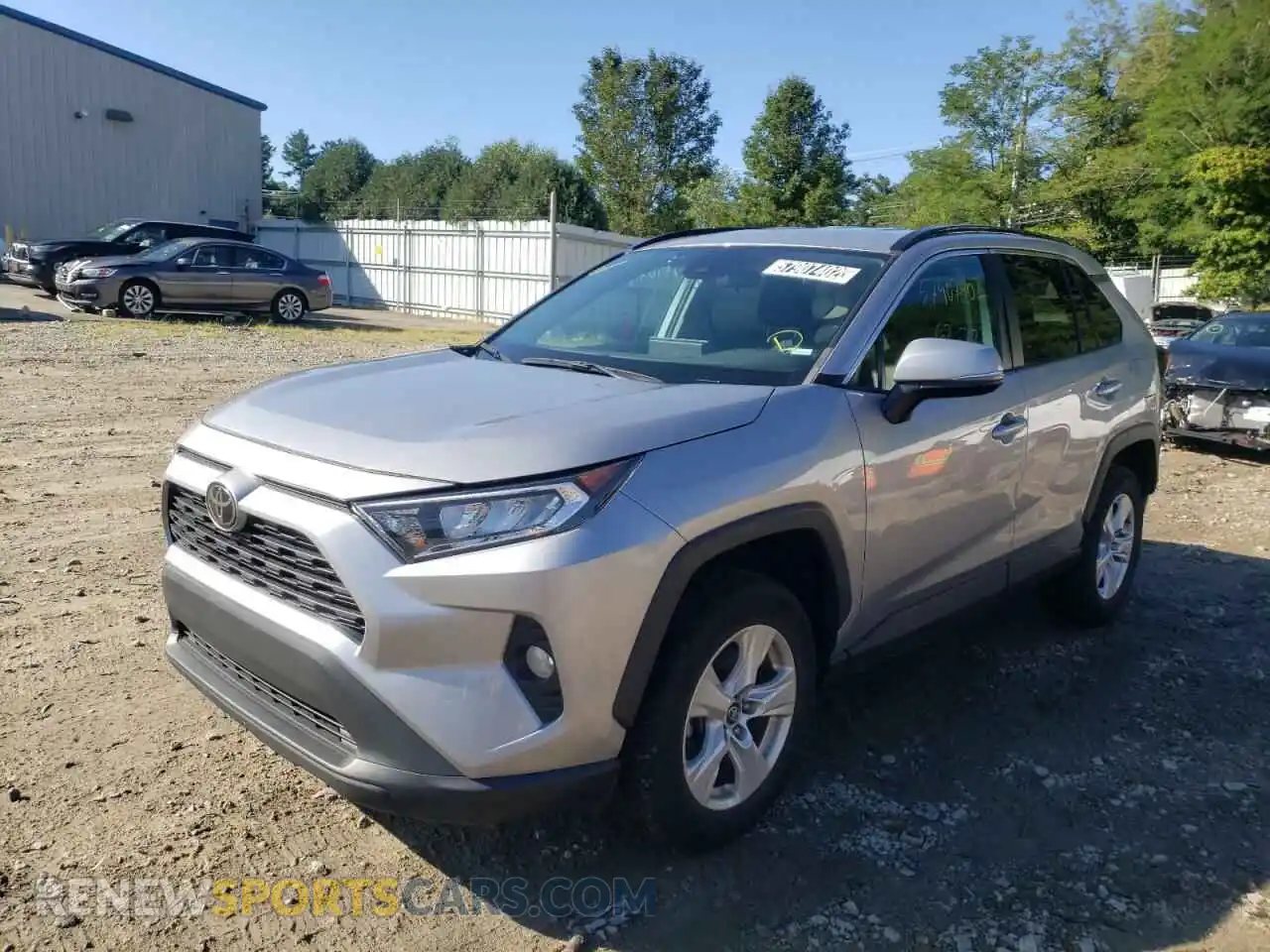 2 Photograph of a damaged car 2T3W1RFV7LC059742 TOYOTA RAV4 2020