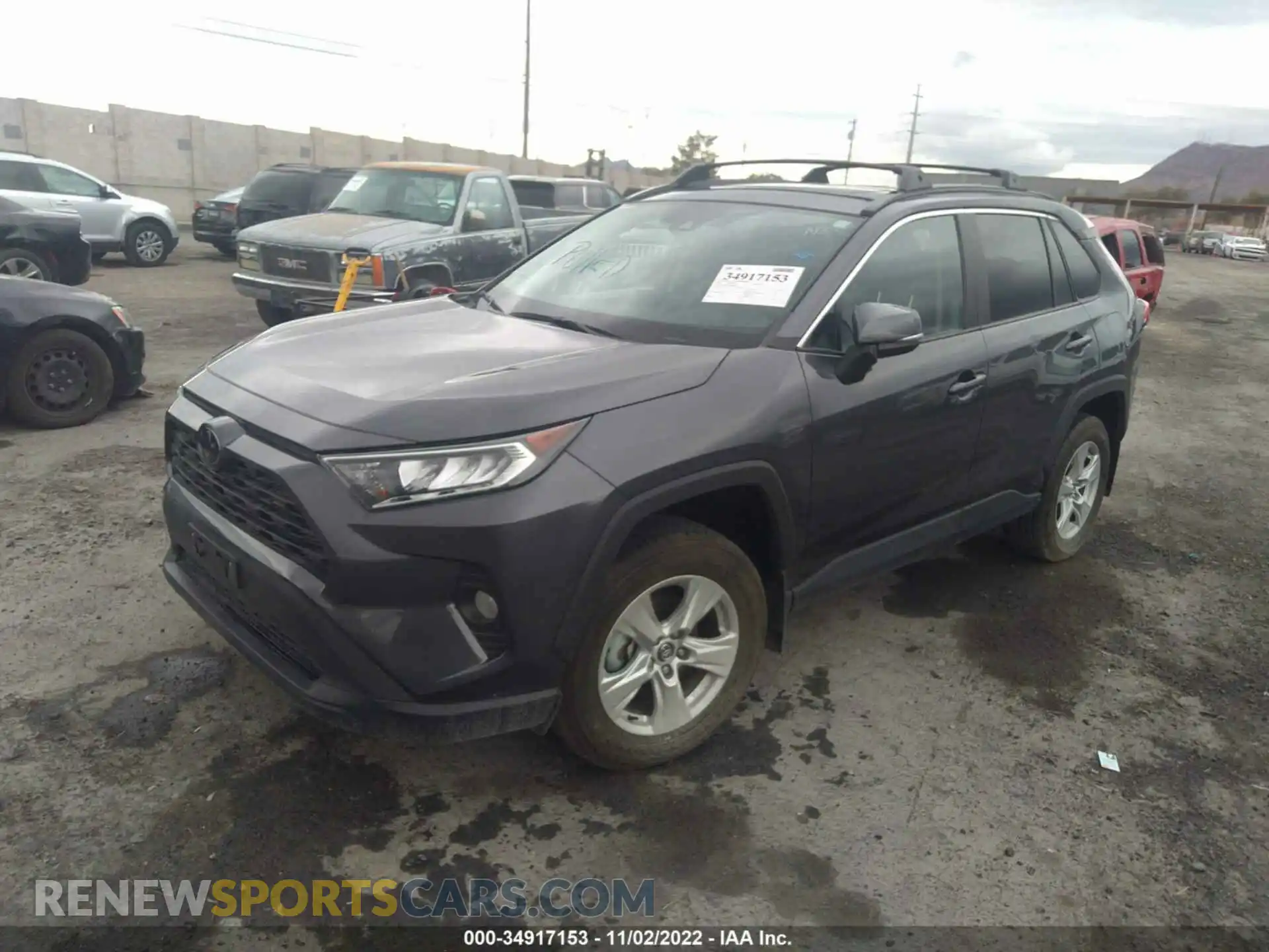 2 Фотография поврежденного автомобиля 2T3W1RFV7LW093131 TOYOTA RAV4 2020