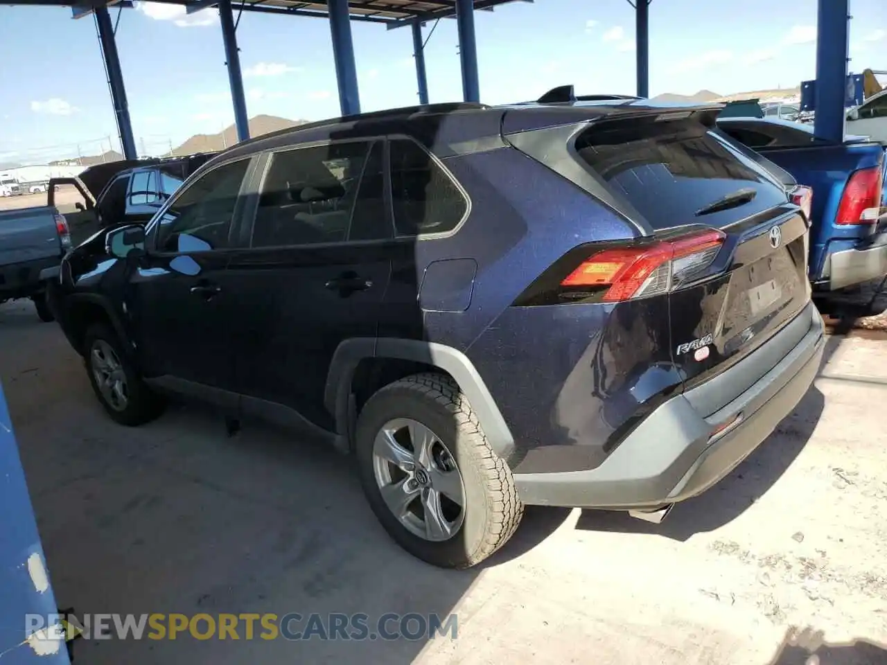 2 Photograph of a damaged car 2T3W1RFV7LW094098 TOYOTA RAV4 2020