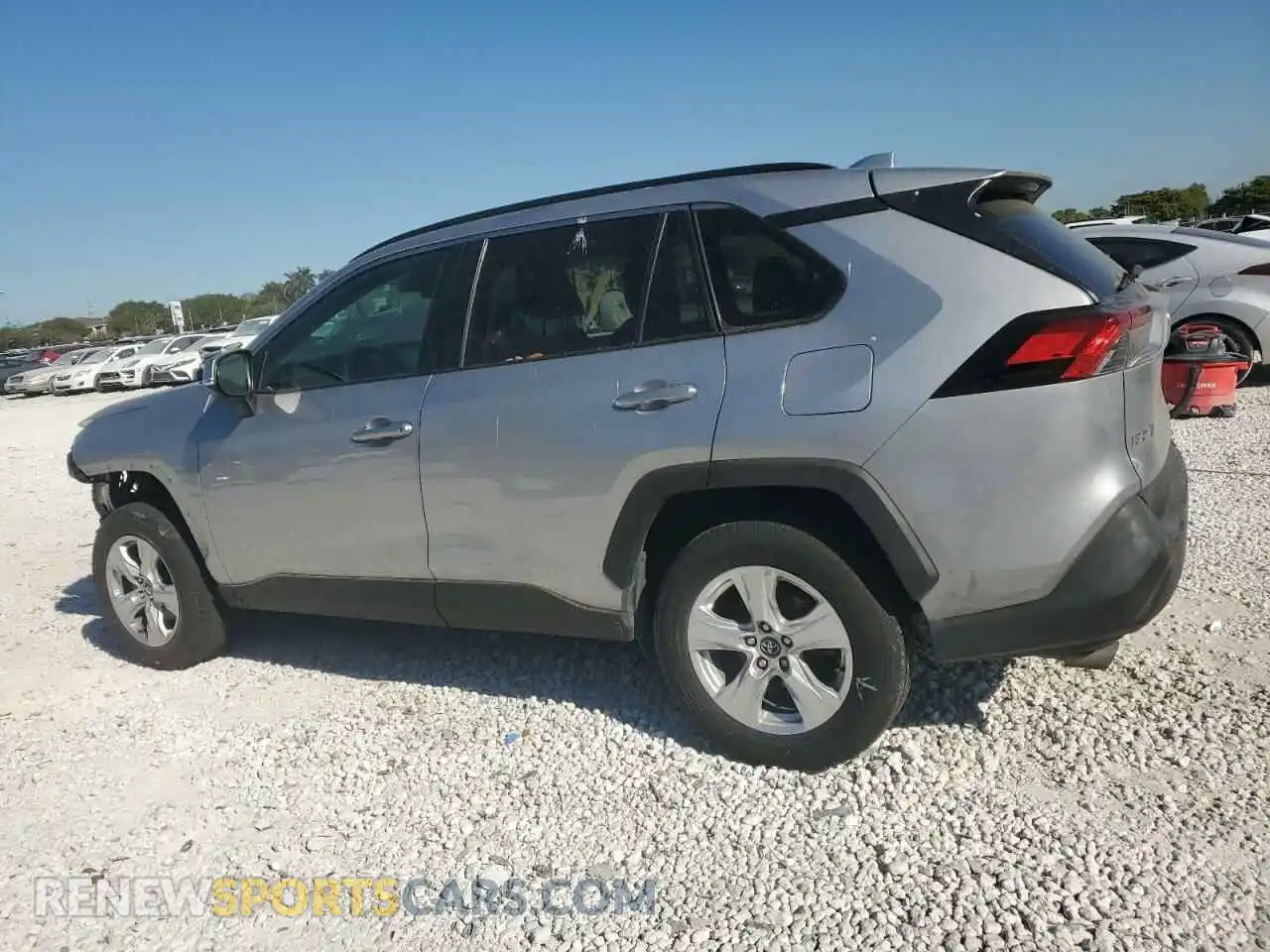 2 Photograph of a damaged car 2T3W1RFV8LC034719 TOYOTA RAV4 2020