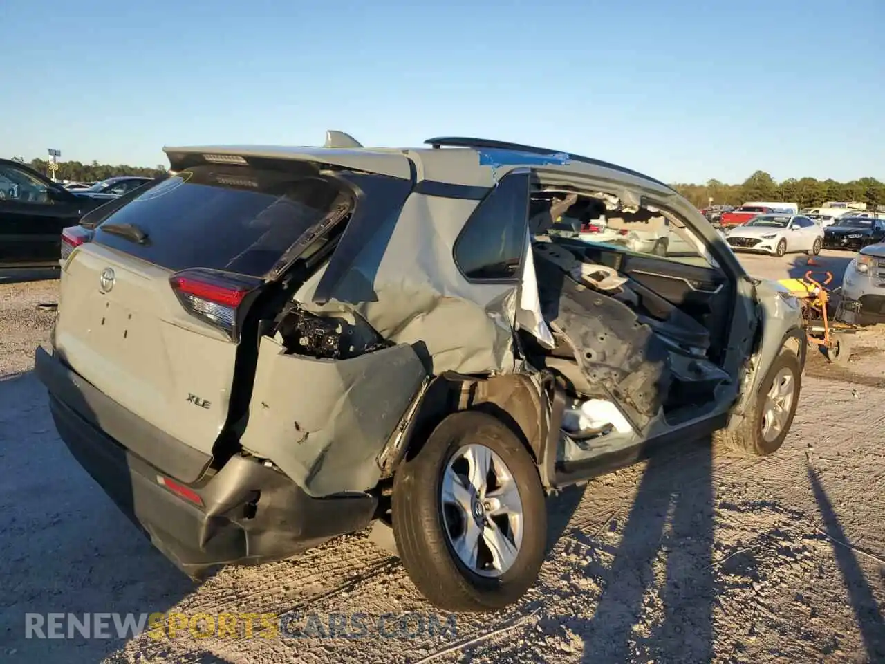 3 Photograph of a damaged car 2T3W1RFV8LC044103 TOYOTA RAV4 2020
