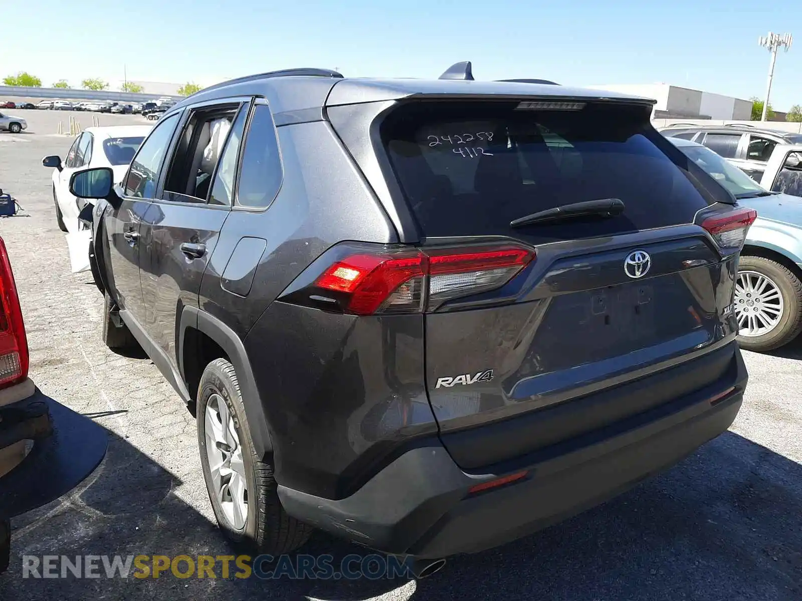3 Photograph of a damaged car 2T3W1RFV8LC046837 TOYOTA RAV4 2020