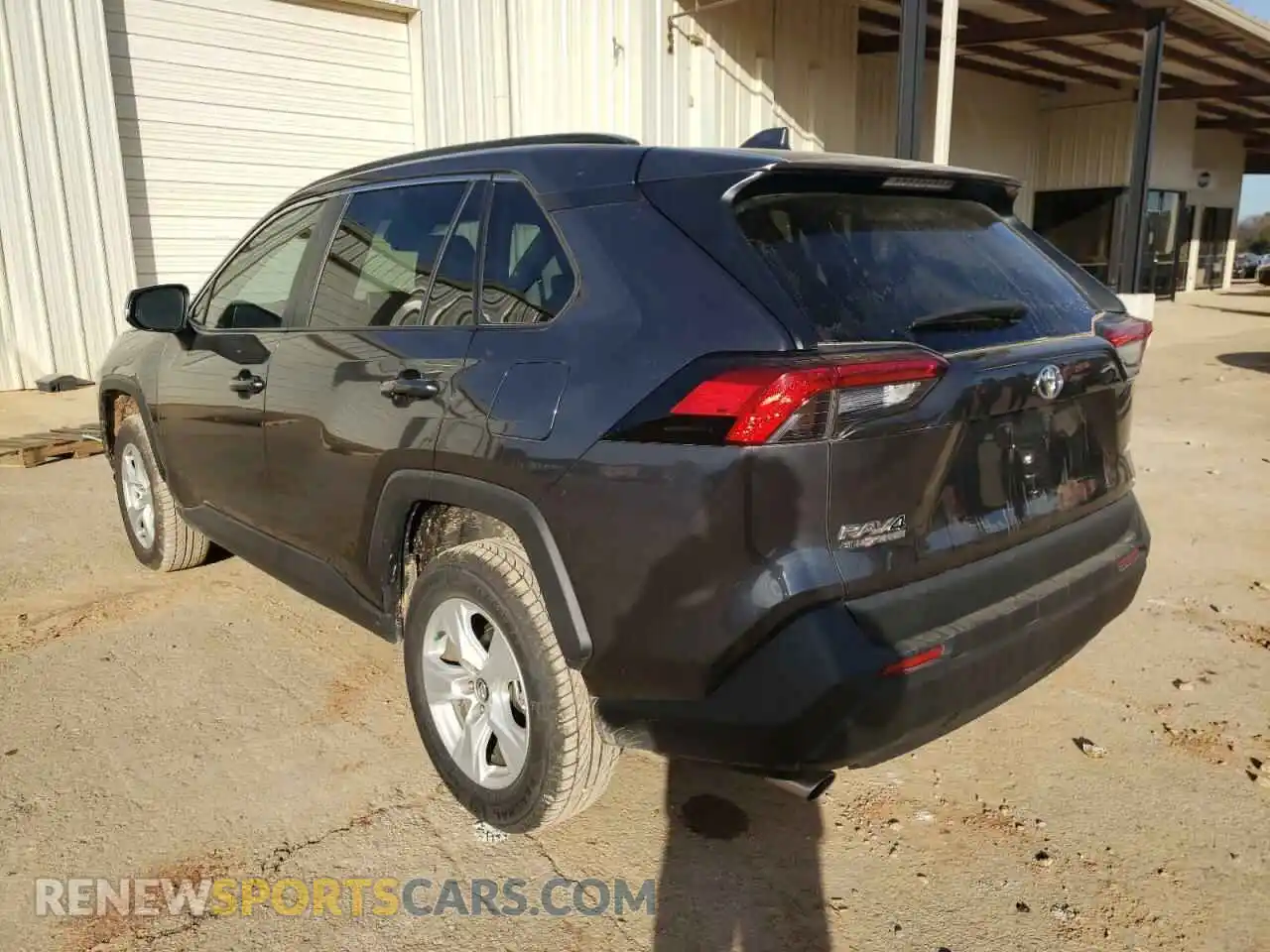 2 Photograph of a damaged car 2T3W1RFV8LC055487 TOYOTA RAV4 2020
