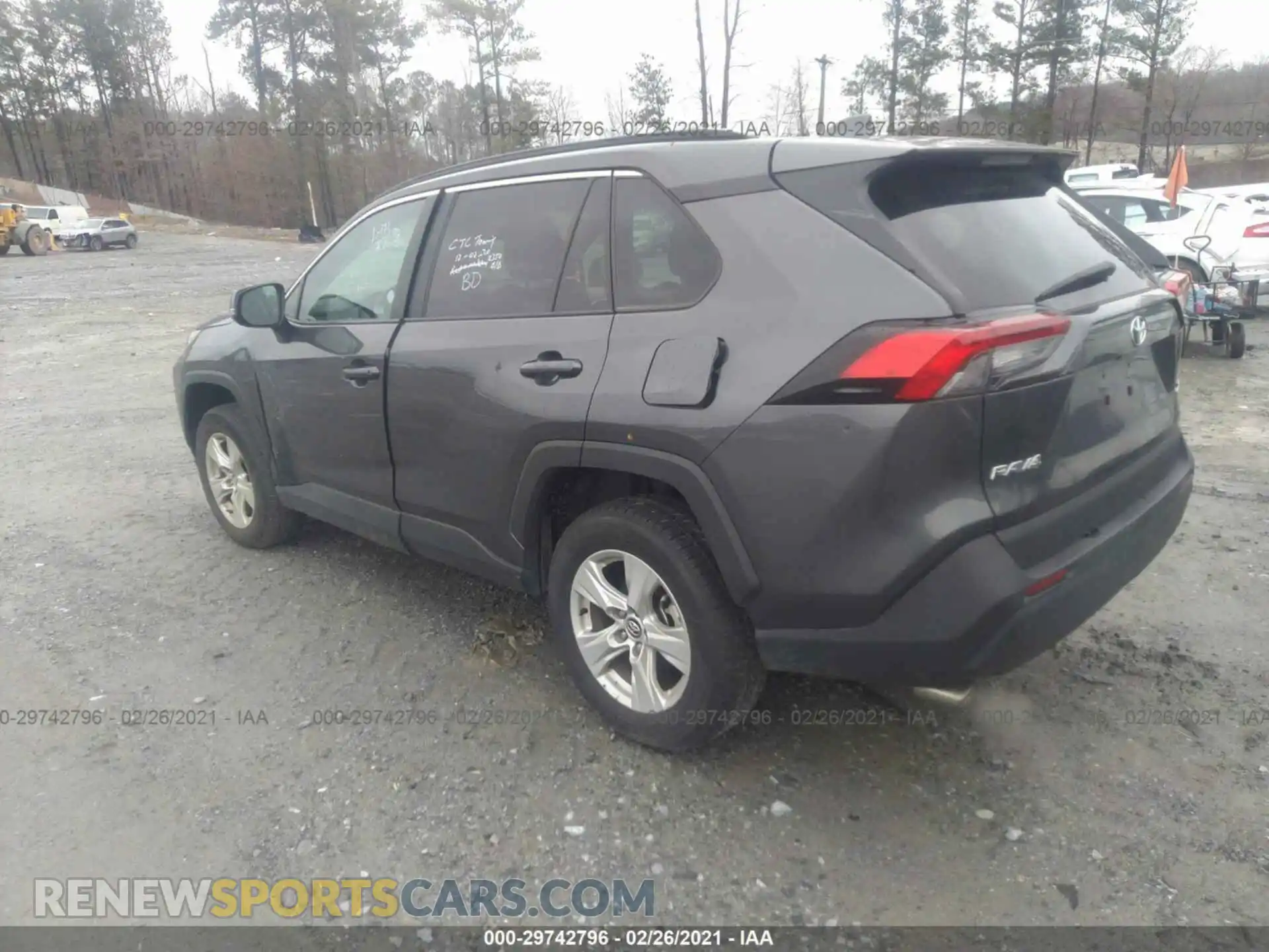 3 Photograph of a damaged car 2T3W1RFV8LC058602 TOYOTA RAV4 2020