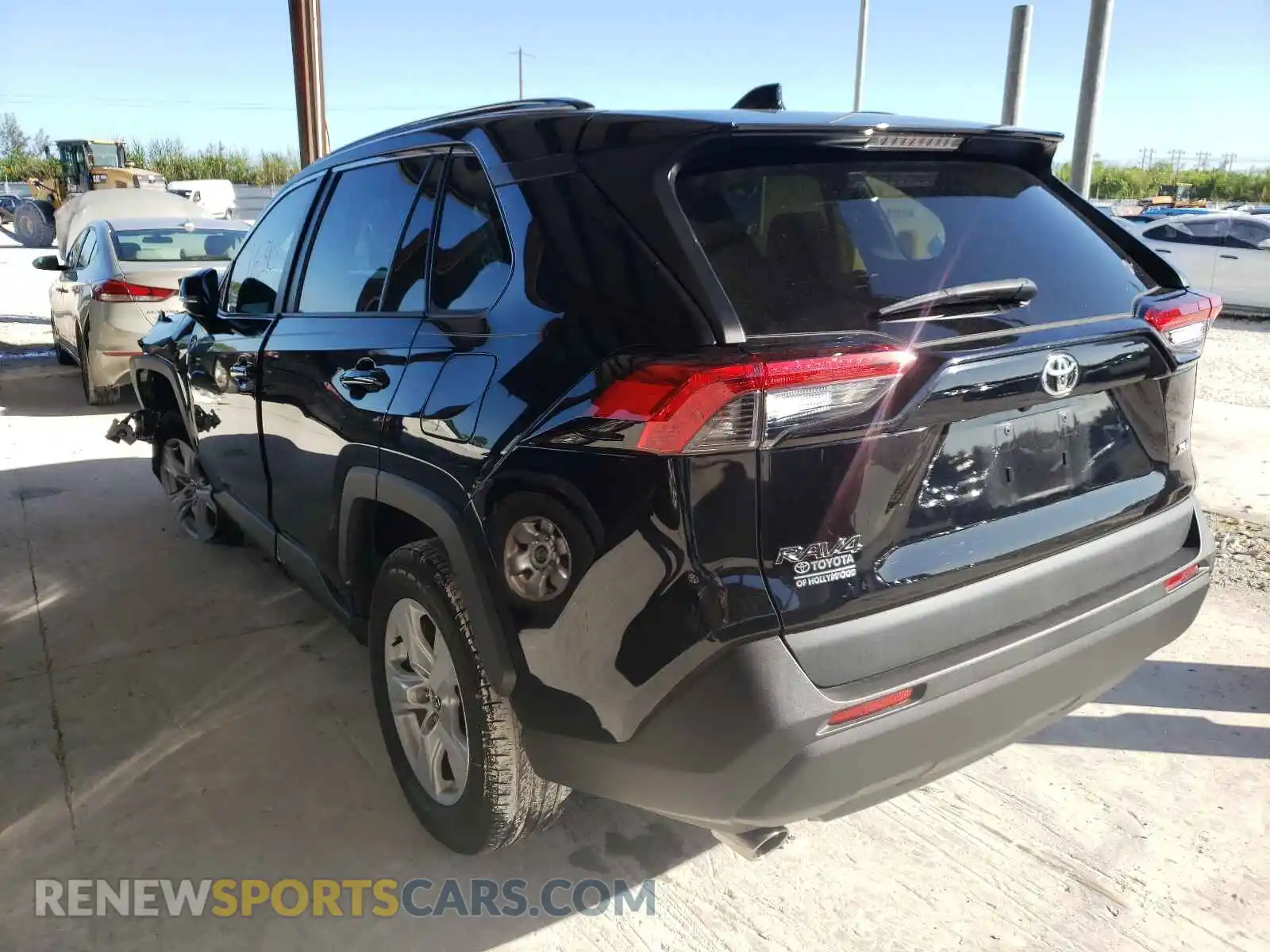 3 fotografías del automóvil dañado 2T3W1RFV8LW061997 TOYOTA RAV4 2020