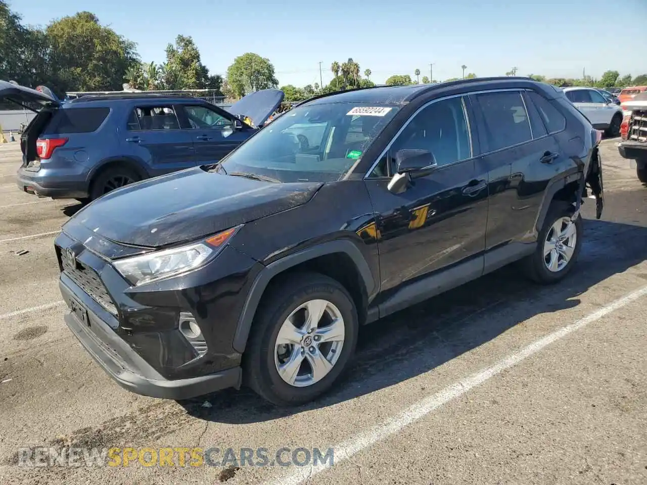 1 fotografías del automóvil dañado 2T3W1RFV9LC057717 TOYOTA RAV4 2020