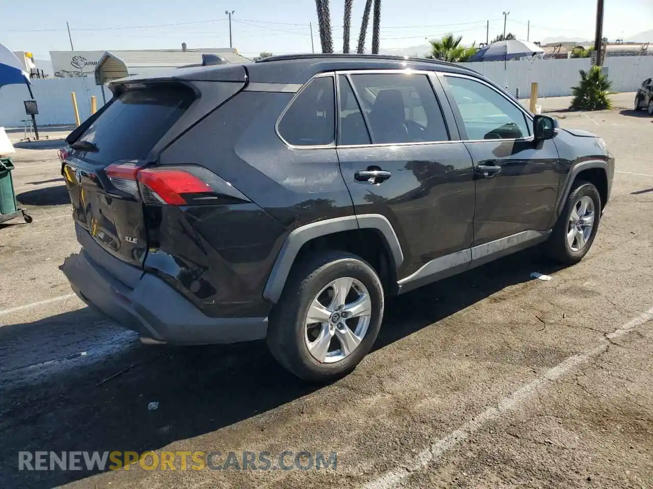 3 fotografías del automóvil dañado 2T3W1RFV9LC057717 TOYOTA RAV4 2020