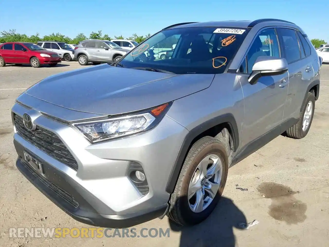 2 Photograph of a damaged car 2T3W1RFV9LC059984 TOYOTA RAV4 2020