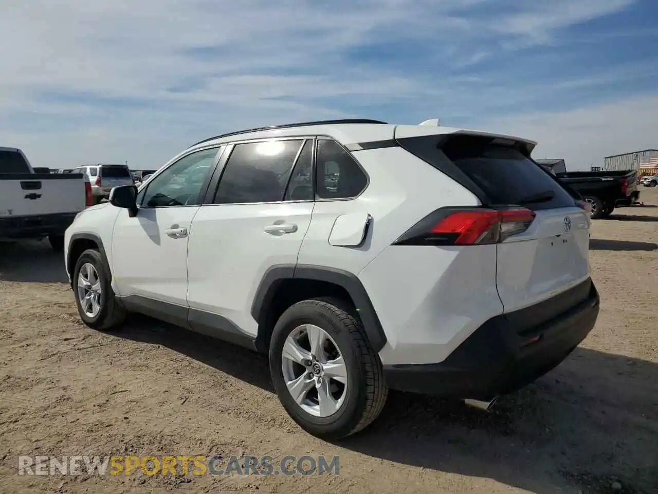 2 Photograph of a damaged car 2T3W1RFVXLC036343 TOYOTA RAV4 2020