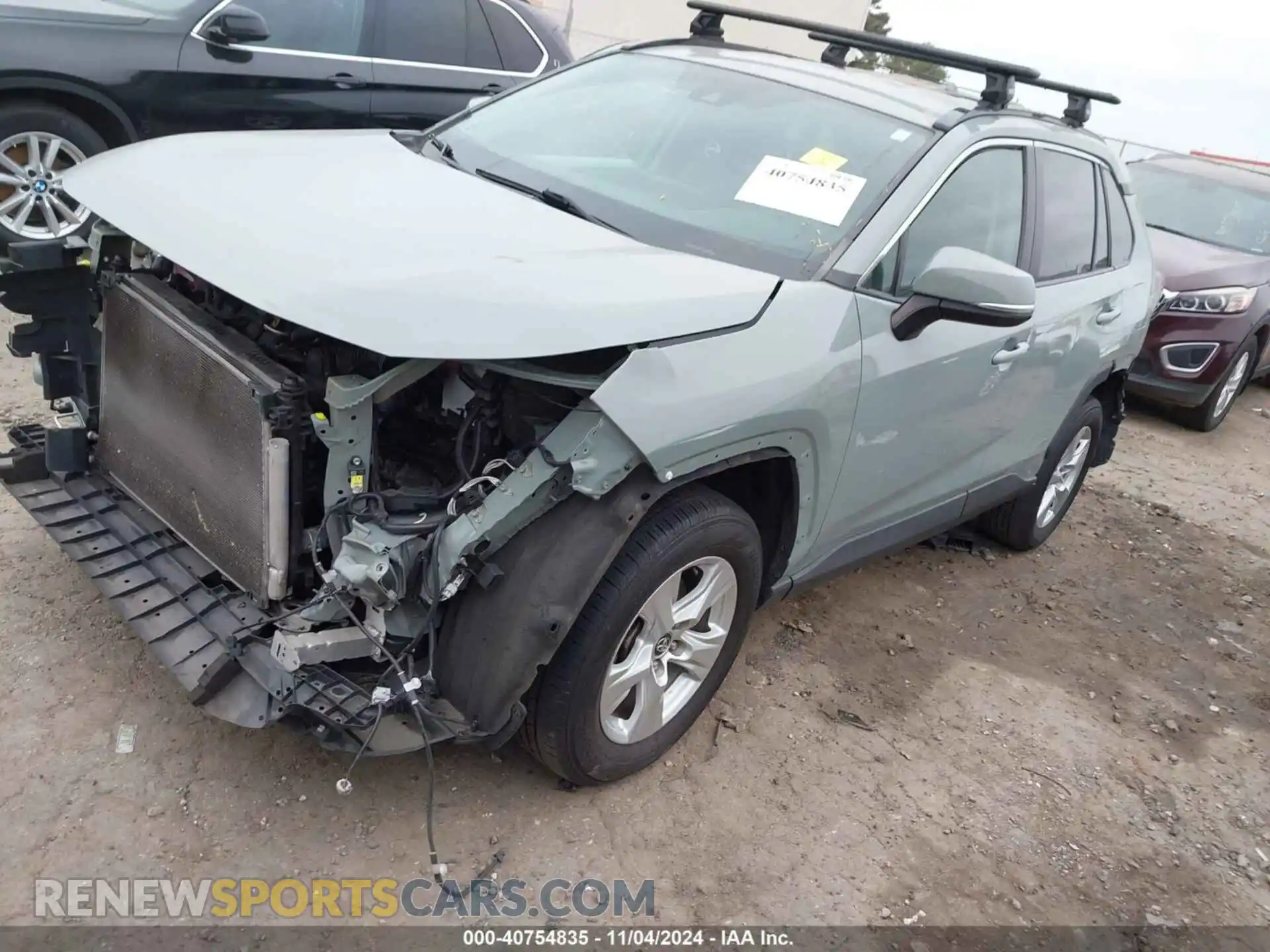 2 Photograph of a damaged car 2T3W1RFVXLC051991 TOYOTA RAV4 2020